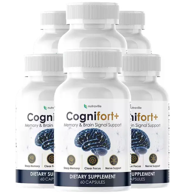 CogniFort Plus 6 bottle 180 day supply